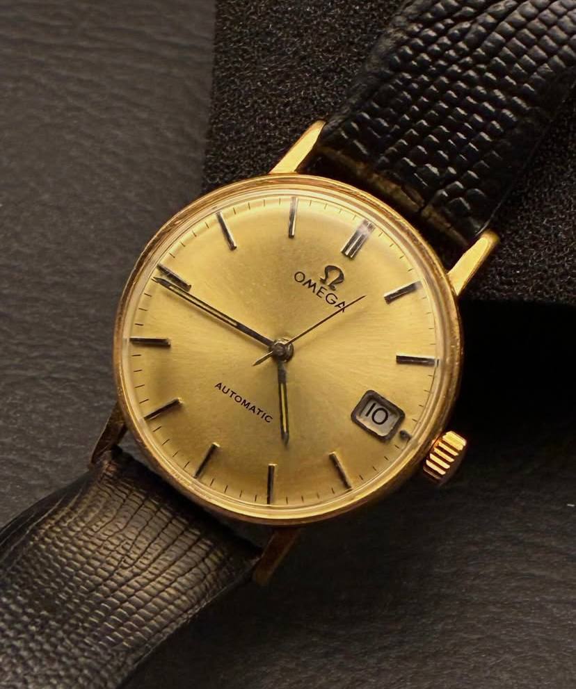 Omega Gold Dial - Lateral